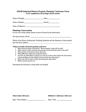 SD148 Observation Activity Form