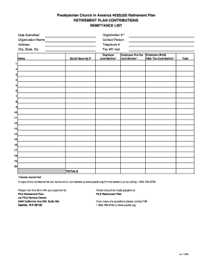Standard Remittance Form 2009 07.xls