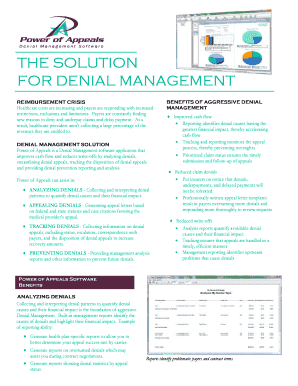 Denial Management Software Subscription