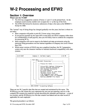 W-2 Form Processing Guide