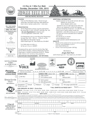 Financial plan in business plan sample pdf - 5 K Run amp 1 Mile Fun Walk Sunday December 13th 2015