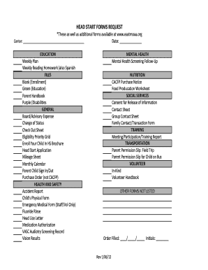 HEAD START FORMS REQUEST - eastmoactionfileswordpresscom