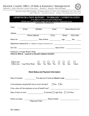 Workers' Compensation Administration Report
