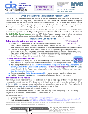 online registry cir