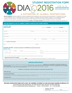 Student Registration Form