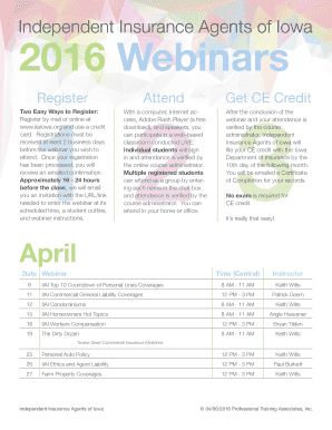 IIAI Webinar Registration Form
