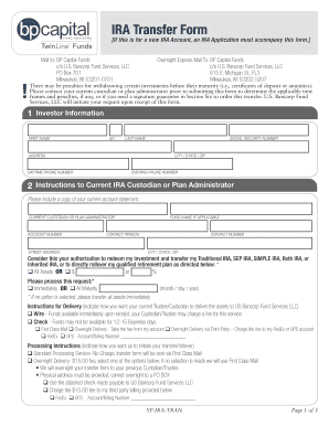 IRA Transfer Form