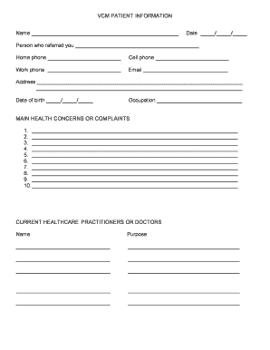 Vienna Complimentary Medicine Patient Information and Arbitration Agreement