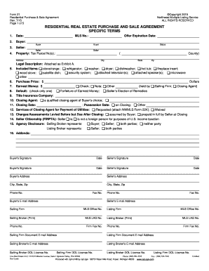 Form 35 real estate - PdfConvertResidential Purchase Sale Agreement - 715