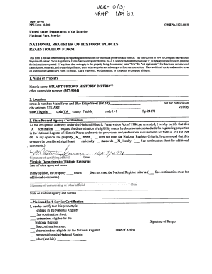 National Register of Historic Places Registration Form