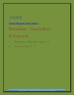 Purchase Order Request Form
