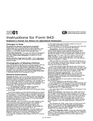 Instructions for Form 943