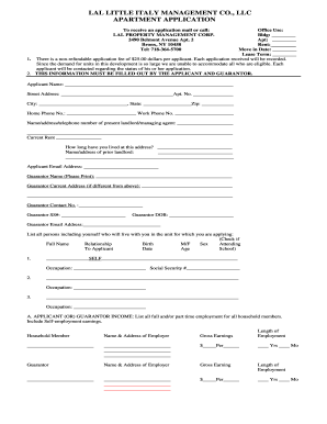 Apartment Application