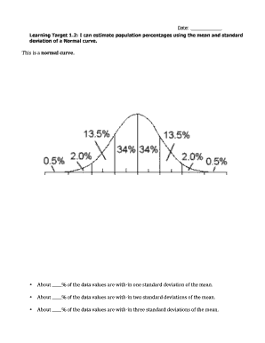 Normal Distribution Worksheet