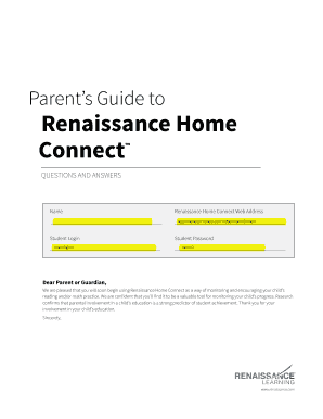 Renaissance Home Connect Parent Guide
