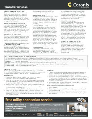 Residential Tenancy Application Form