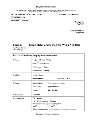 Form preview