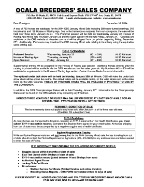 Amendment template - Consignor Letter Jan b2014revisedb - OBS Sales