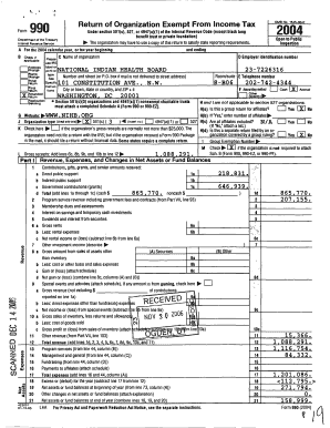 Form 990 Tax Exemption Application