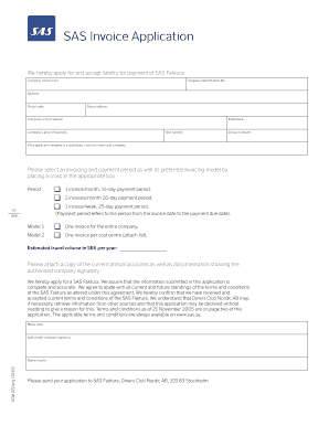 SAS Faktura Invoice Application