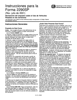Forma 2290SP