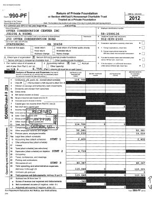 IRS Form 990-PF