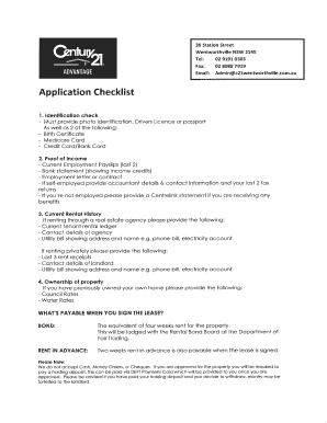 Tenancy Application Privacy Consent