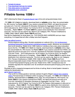 IRS Form 1099-R