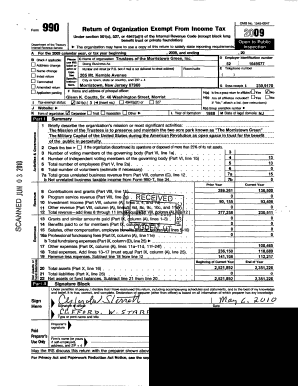 Form 990 Return of Organization Exempt From Income Tax