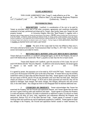Residential Lease Agreement