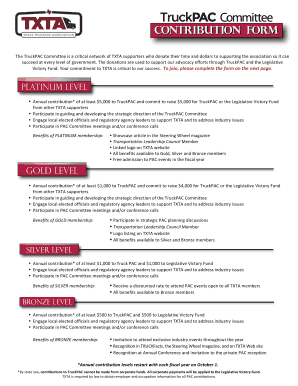 TruckPAC Committee Membership Application