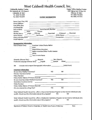 Patient Registration Form