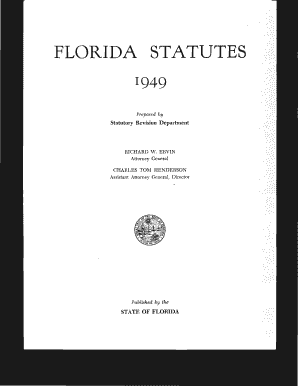 Fillable Online archive law fsu Florida Statutes 1949, Volume 1 ...