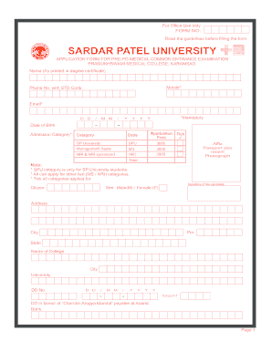 Pre-PG Medical Common Entrance Exam Application