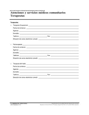 Cuaderno de Atenciones