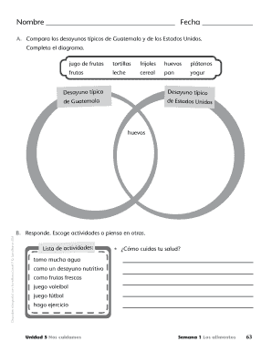 Formulario de ejercicio en español