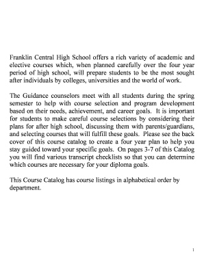 Indiana Core 40 Diploma Requirements