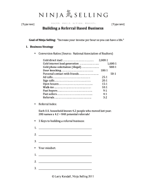Referral Business Guide for Realtors