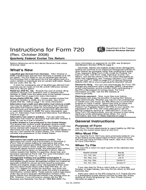 Instructions for Form 720