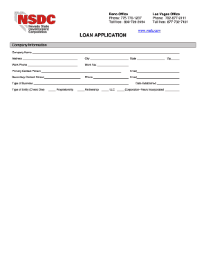 Loan Application Form