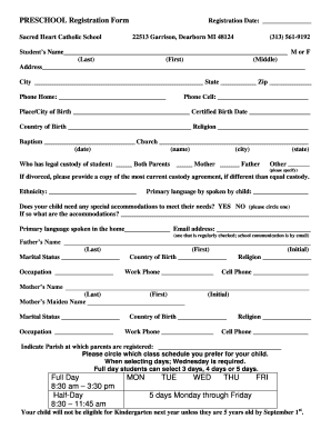 Form preview