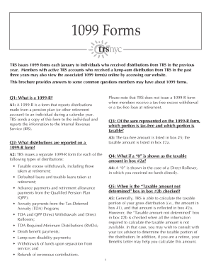 TRS 1099-R Form Guide