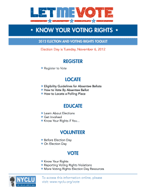 New York Voter Registration Form