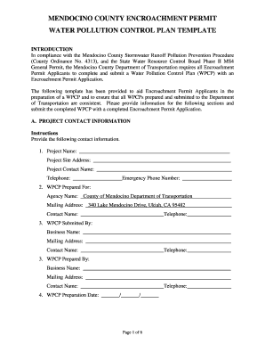 WPCP Template BMP TABLE