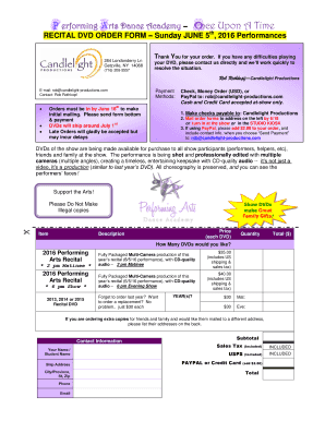 Form preview