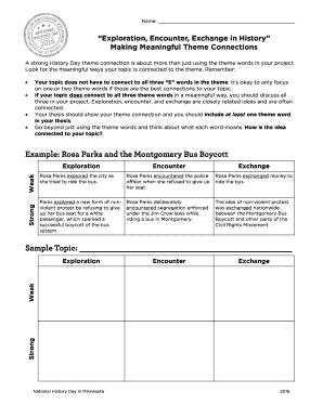 National History Day Project Guide