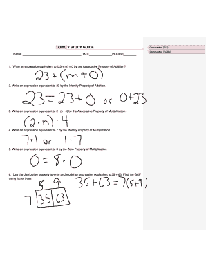 Math Study Guide