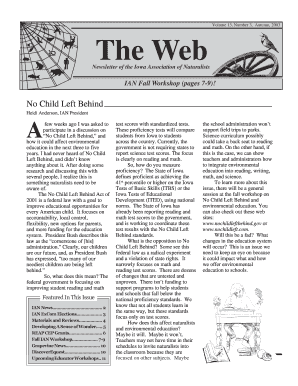 Volume 13 Number 3 Autumn 2003 The Web