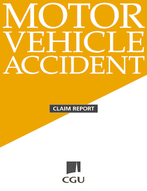 Motor Vehicle Accident Claim Report
