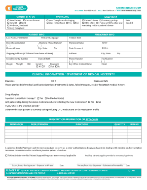 Patient Intake Form